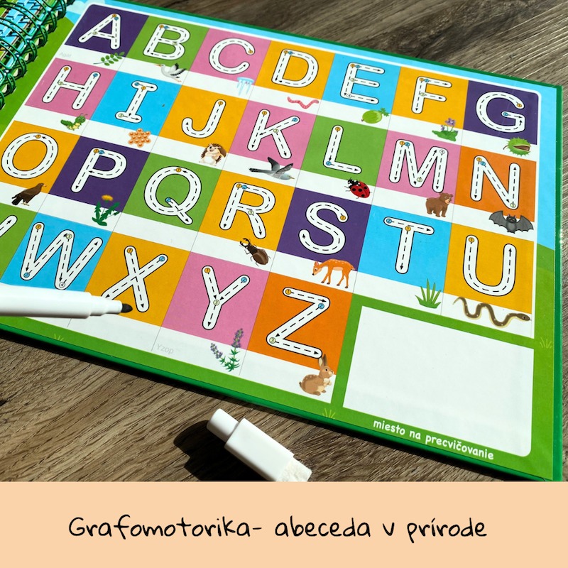 grafomotorika abeceda